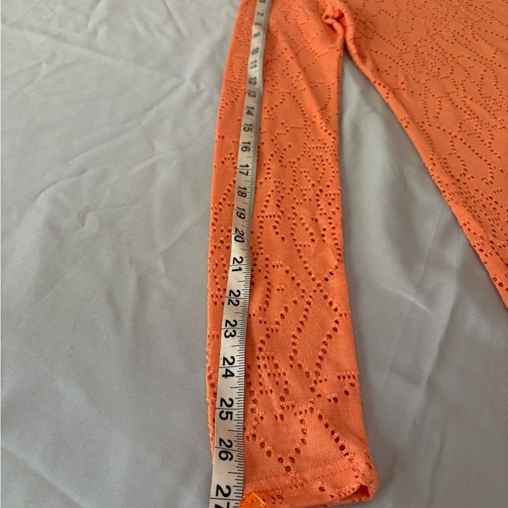 BKE Orange Long Sleeve Women's Tee - Picture 5 of 9